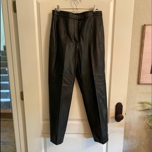 Leather pants